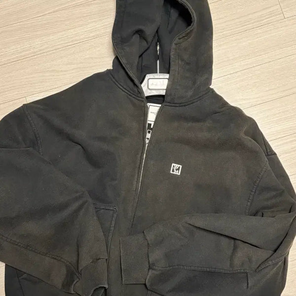 [BUNJANG] Wooyoungmi Brown Dyeing Hoodie 52 / 우영미 브라운 다잉 후드 52