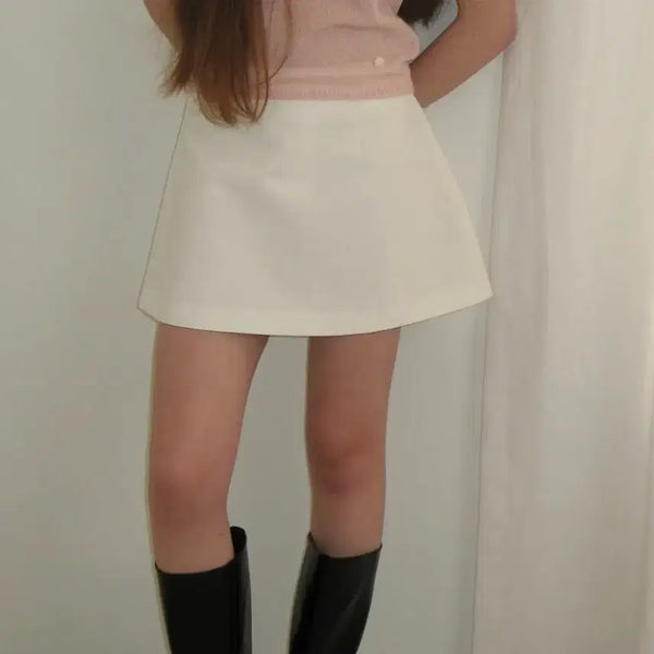 [BUNJANG] Something Borrowed Tully Mini Skirt / 하츠투하츠 스텔라 착용 썸웨어버터 Tully 미니 스커트 튤리 미니 스커트