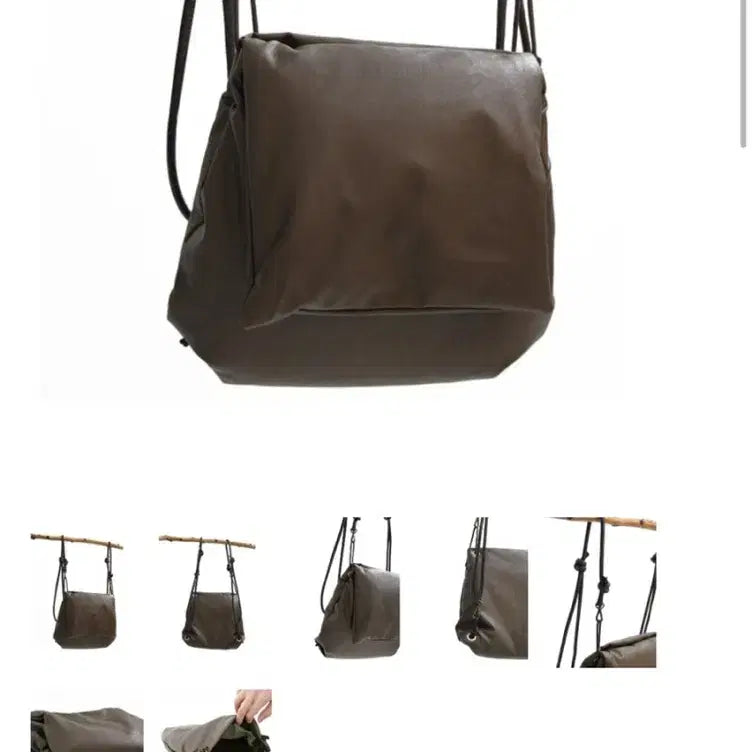 [BUNJANG] Somu Brown Shoulder Bag / somu 가방
