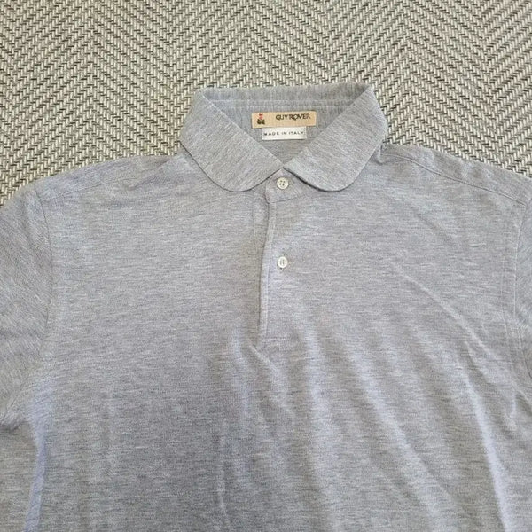 [BUNJANG] Guy Rover Round Collar Polo Shirt / 기로버 카라티 guy rover