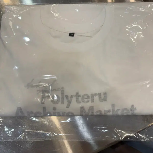 [BUNJANG] Politeru Archive Market Souvenir T-Shirt Size 3 / [3]폴리테루 아카이브 마켓 수베니어 티셔츠