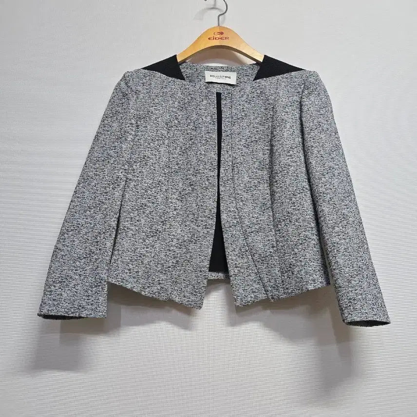 [BUNJANG] Moje Spose Women's Jacket Grey Tweed / 모조에스핀 여성 자켓 그레이