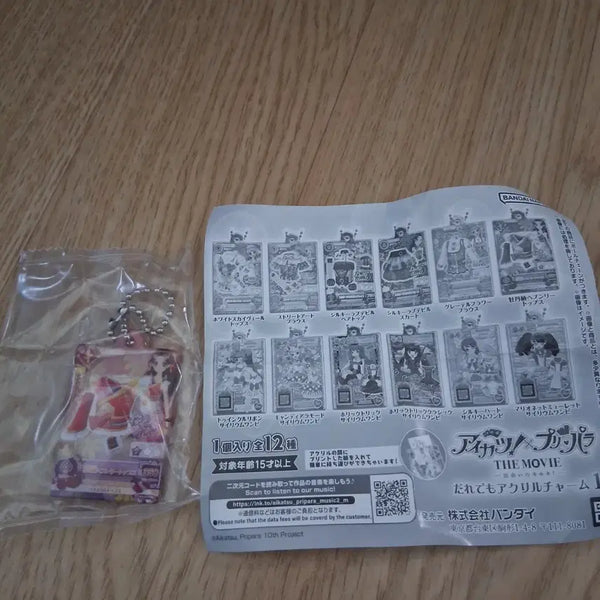 [BUNJANG] Katsupara Dress Coord Acrylic Gacha Charm / 카츠파라 드레스 코디 아크릴 가챠