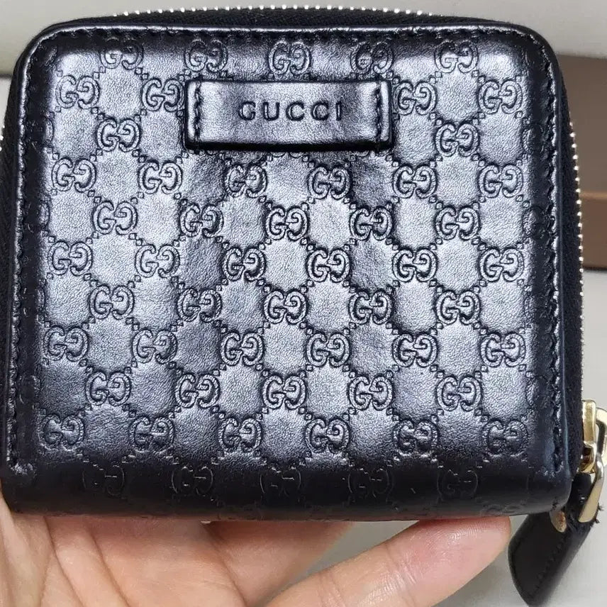 [BUNJANG] Gucci Micro Guccissima Bi-fold Wallet / 구찌 마이크로시마 반지갑 정품