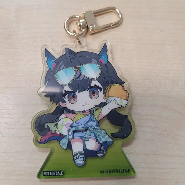 [BUNJANG] Arknights Endfield Frank Burger Collaboration Frank Charmer Keychain / 명일방주 엔드필드 프랭크버거 콜라보 키링 진천우