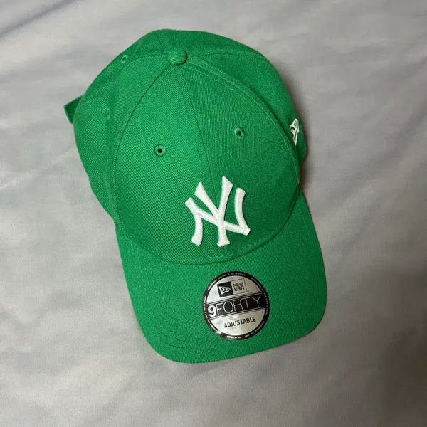 [BUNJANG] New Era 9FORTY Cotton Twill Ball Cap Green / 뉴에라 9FORTY 볼캡 그린