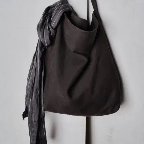 [BUNJANG] Mono. R.B. Texture Big Tote Bag (Purple Brown) / 모노 프리베 - 텍스쳐 빅 토트백 (퍼플 브라운)
