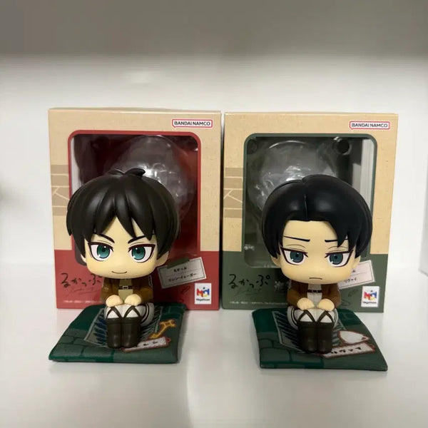 [BUNJANG] Attack on Titan Eren & Levi Look-Up Figure Set with POB / 진걱거 에렌 리바이 룩업 특전포함