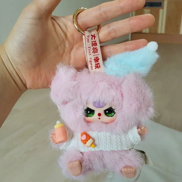 [BUNJANG] Babies3 Figure Car Seat Keyring / 베이비쓰리 피규어 카시트 키링