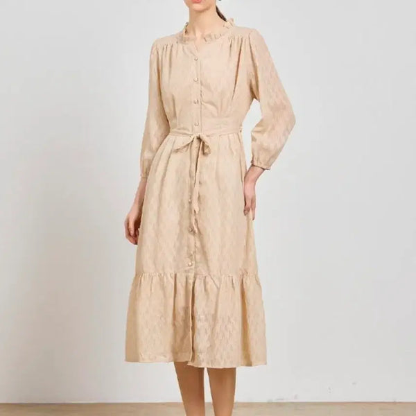 [BUNJANG] Casarelle Chiffon Dress / 77 새상품) 까사렐 쉬폰 원피스