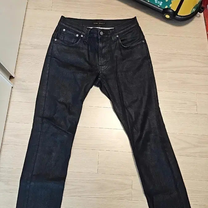 [BUNJANG] Nudie Jeans Thin Finn Black Organic Cotton Jeans W30 L30 / 누디진 씬핀 블랙 오가닉 코튼 W30 L30