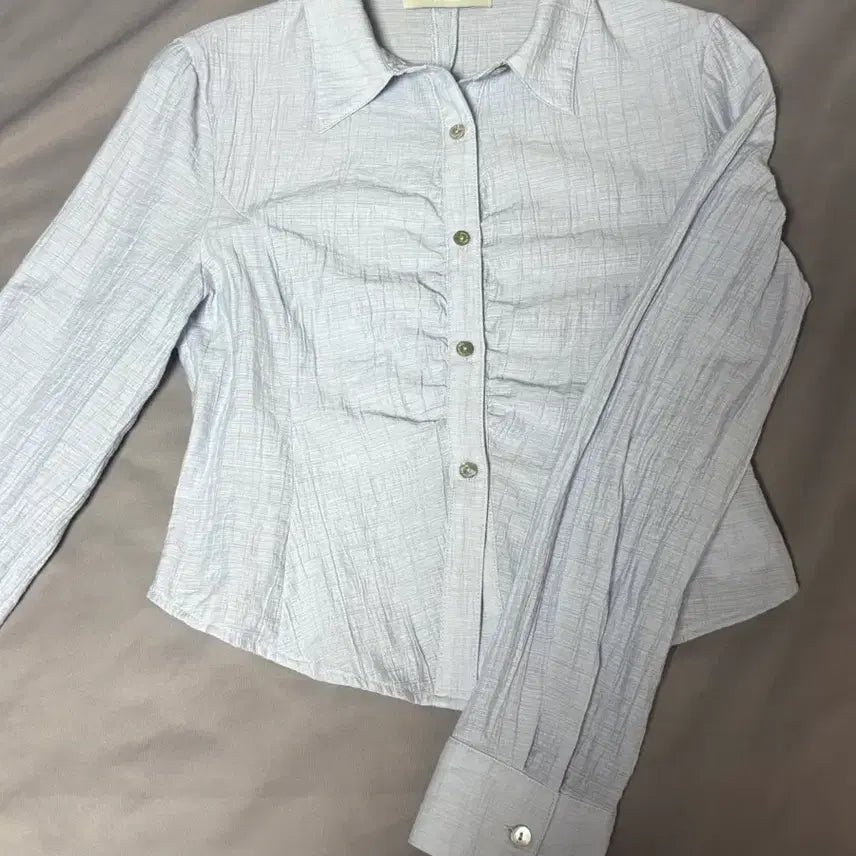 [BUNJANG] Atelier Nine Women's Shirring Shirt / 아틀리에 나인 여성 셔링 셔츠