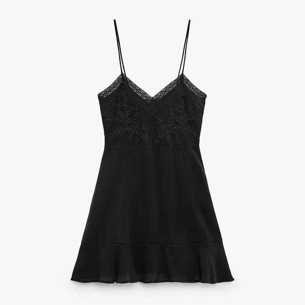 [BUNJANG] Zara Lace Embroidery Dress / [택달린] 자라 레이스 자수 원피스