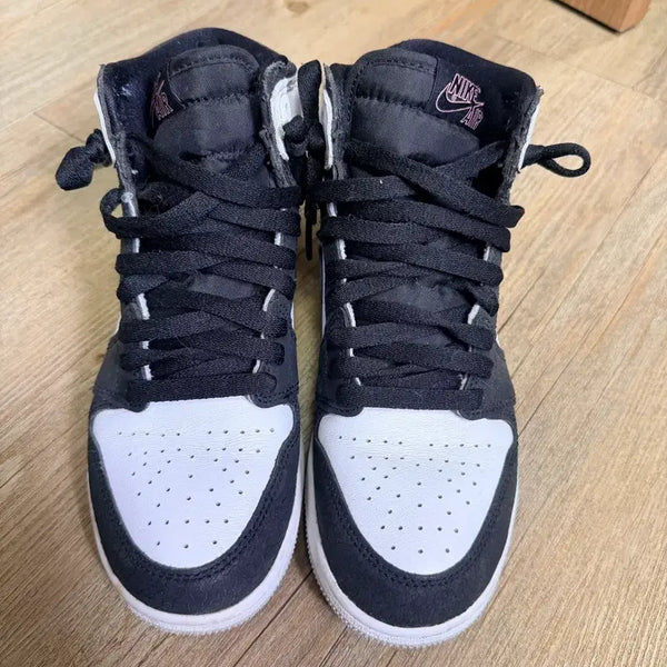 [BUNJANG] Nike Air Jordan 1 Mid Black White (235mm) / 나이키 에어 조던 1 미드 블랙 화이트 235