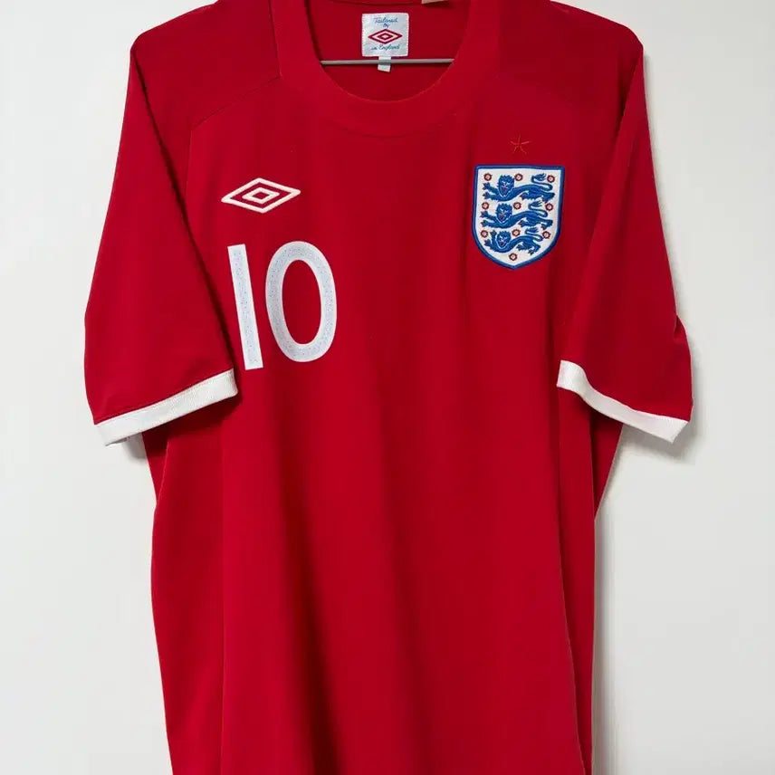 [BUNJANG] England 2010-11 Away Replica Football Jersey - Rooney #10 / 10-11 잉글랜드 어웨이 반팔 10. 루니 축구유니폼 레플리카