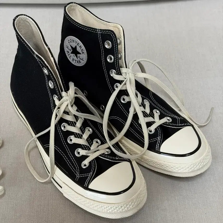 [BUNJANG] Converse Chuck 70 High Black 275 / 1회착) 컨버스 척70 하이 블랙 275