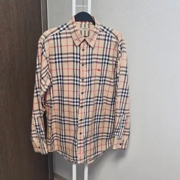 [BUNJANG] Burberry Classic Fit Long Sleeve Check Shirt / 버버리(남 해외M/국내105) 클래식핏 긴팔체크셔츠