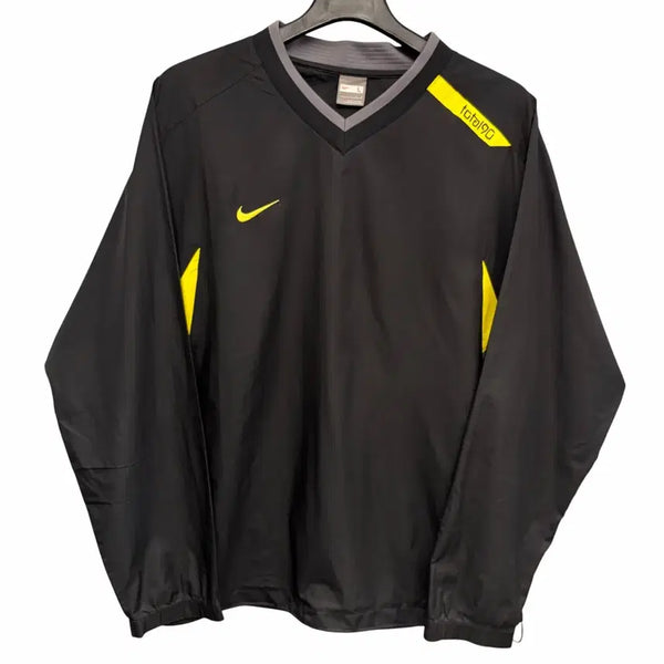 [BUNJANG] Nike Total 90 00s Old School Warm-up Windbreaker Black L / 00s 나이키 올드스쿨 토탈 90 블랙 웜업 바람막이 L