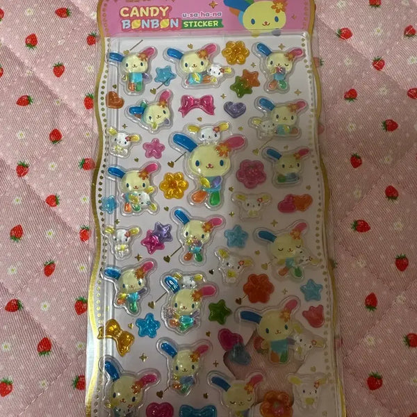 [BUNJANG] Usahana Bonbon Sticker / 우사하나 봉봉스티커