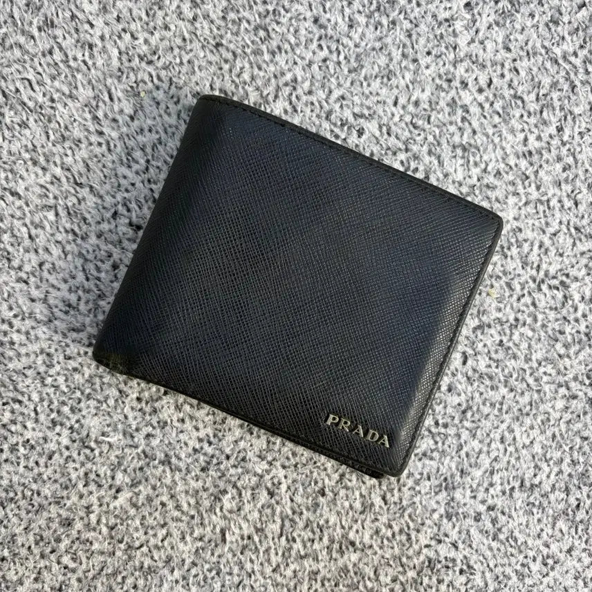 [BUNJANG] Vintage Men's Leather Bifold Wallet / 빈티지 남성 레더 반지갑 0728J1