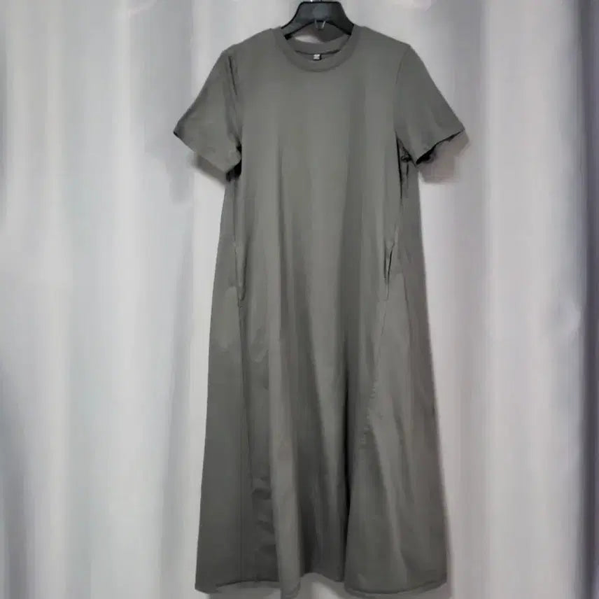 [BUNJANG] Uniqlo Span Cotton Dress L / 유니클로 스판 면원피스 L