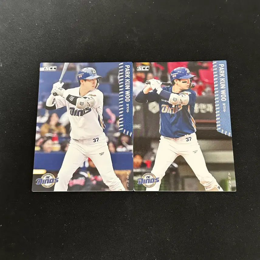[BUNJANG] NC Dinos Park Kun-woo 2026 SCC Home & Away Baseball Card / [nc 다이노스] 2026년도 scc 박건우 홈&어웨이 베이스