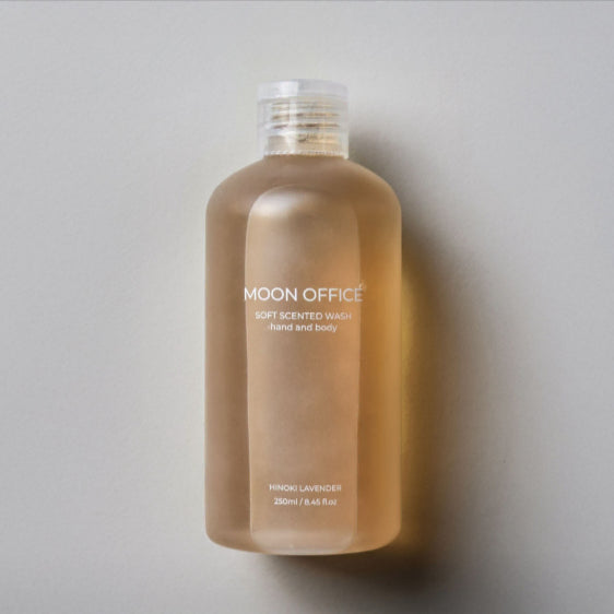 [BUNJANG] Moon Office Soft Scented Wash Hand & Body Hinoki Lavender 250ml / 문오피스 소프트 센티드 워시 핸드앤바디 250ml 히노끼 라벤더 바디워시