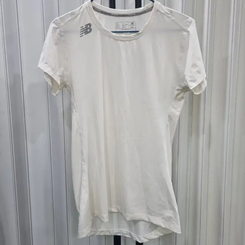 [BUNJANG] New Balance Functional T-Shirt White / 뉴발란스 기능성 반팔티 화이트