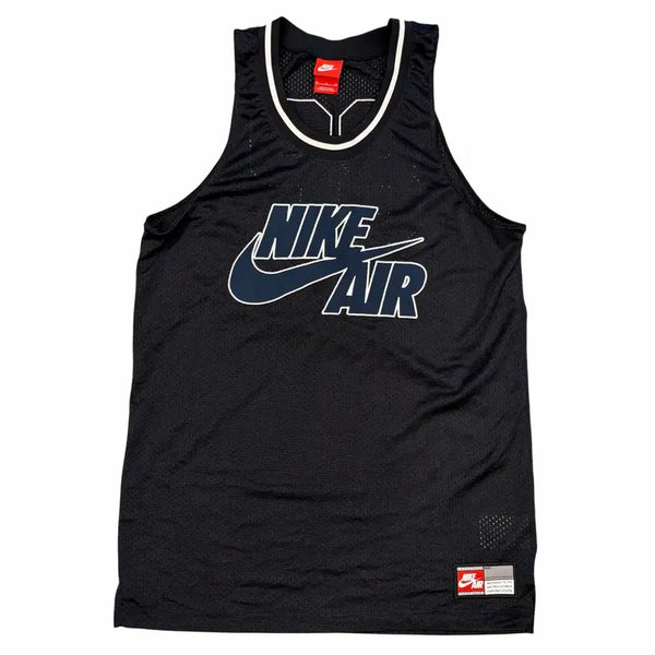 [BUNJANG] Nike Air Black Mesh Sleeveless Basketball Jersey M / 나이키 에어 블랙 메쉬 슬리브리스 농구 져지 M