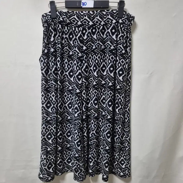 [BUNJANG] Check Pattern Long Skirt Pants - Flowy Material / 체크 패턴 롱 스커트 바지 찰랑소재