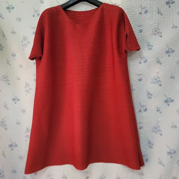 [BUNJANG] Pleated T-Shirt / 플리츠티셔츠