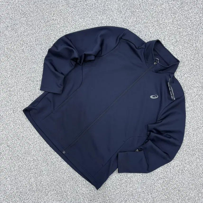 [BUNJANG] Asics Zip-Up Jersey Jacket / 100 아식스 Asics 집업 저지 자켓 0728J1
