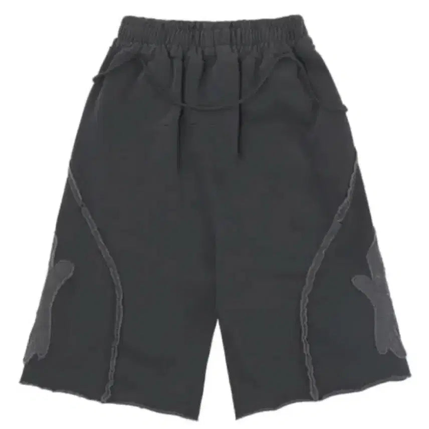 [BUNJANG] Ohos Rough Cut Half Pants Charcoal / 오호스 러프컷 하프 팬츠 차콜 색상 판매합니다
