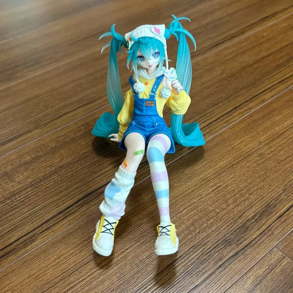 [BUNJANG] FURYU Hatsune Miku Flower Lollipop Noodle Stopper Figure / 후류 하츠네 미쿠 플라워 롤리팝 누들스토퍼 미소녀 피규어