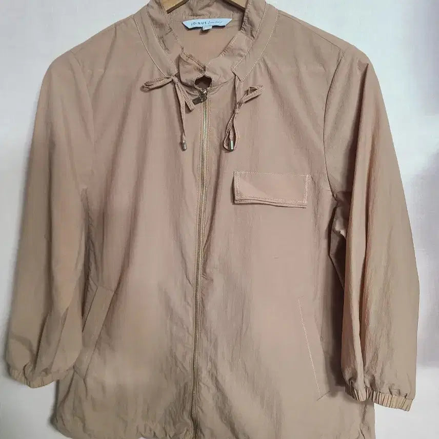 [BUNJANG] Joinus Frill Neck 7/10 Sleeve Windbreaker (Size 66/77) / 조이너스 프릴넥 7부소매 바람막이 66/77  하계용