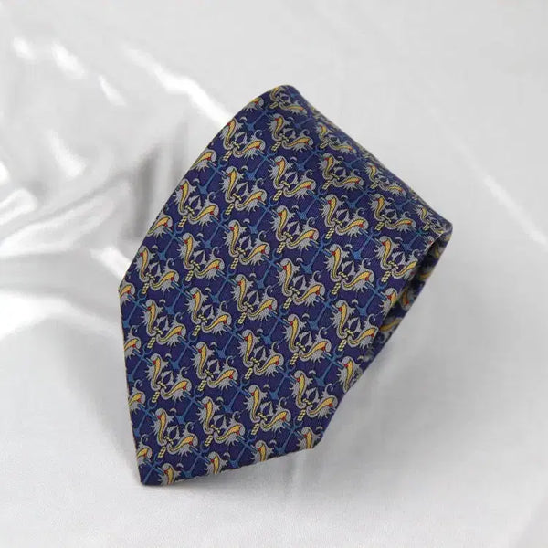 [BUNJANG] Hermès 8.5cm Grade A Men's Luxury Necktie / 에르메스 8.5cm A등급 남자 명품넥타이