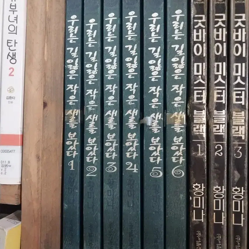 [BUNJANG] We Saw a Lost Little Bird Complete Set (Volumes 1-6) by Hwang Mi-na / 우리는길잃은작은새를보았다1-6.황미나작