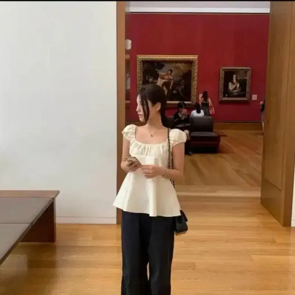 [BUNJANG] Favorite Things Rosy Blouse Lemon M / 페이보릿띵스 로지 블라우스 레몬M