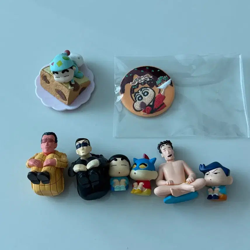 [BUNJANG] Crayon Shin-chan Marchin' Boa Figure Gacha Set (8 Types) / 짱구 마치보케 피규어 가챠 세트 8종