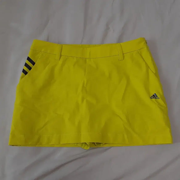 [BUNJANG] Adidas Golf Skirt Yellow / 아디다스 골프 스커트 골프치마 옐로우//