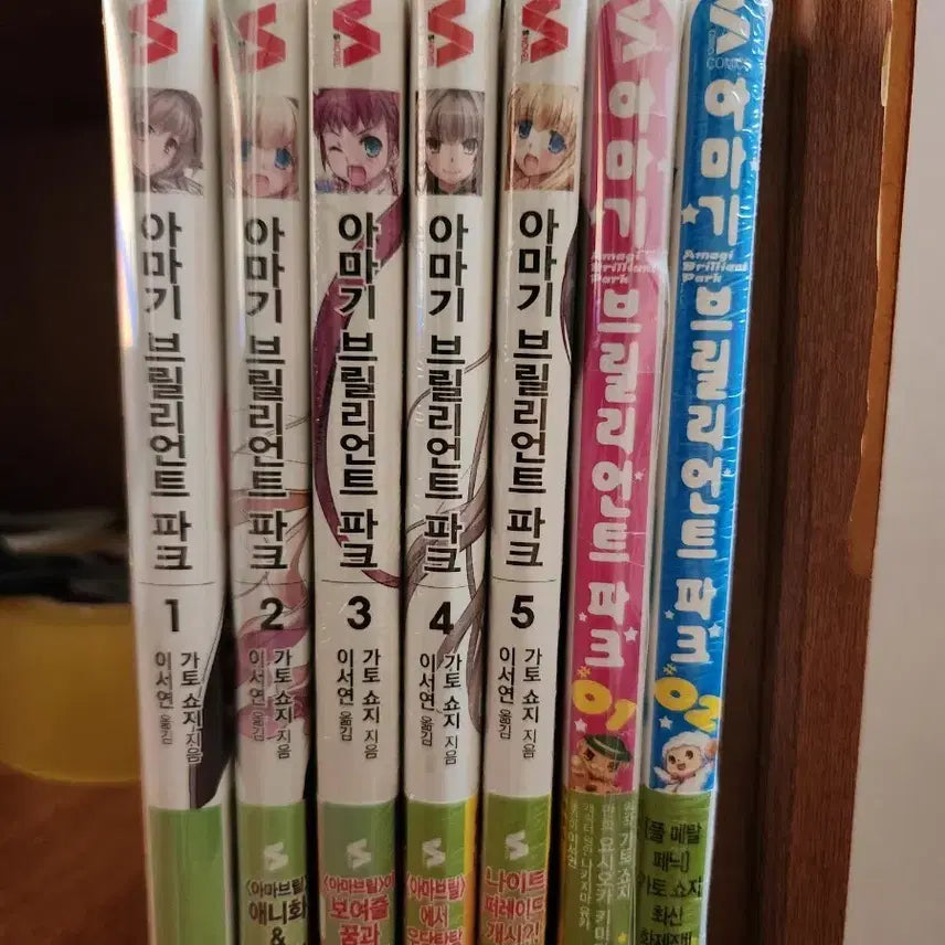 [BUNJANG] Amagi Brilliant Park Novel Vol. 1-2 & Manga Vol. 1 (Opened) + Unsealed Volumes / 아마기 브릴리언트 파크 소설5권 + 만화2권
