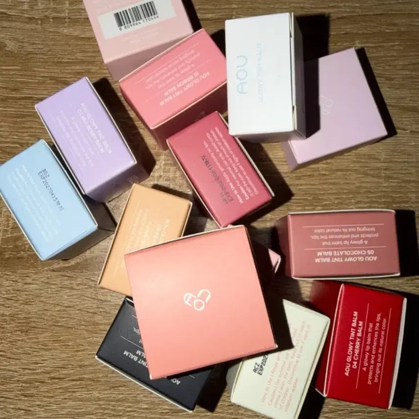 [BUNJANG] AOU Glowy Tint Balm Gloss Lip Balm / (새상품/원가 1.8) 에이오유 aou 글로이 틴트밤 / 글로스 립밤 화장품 립