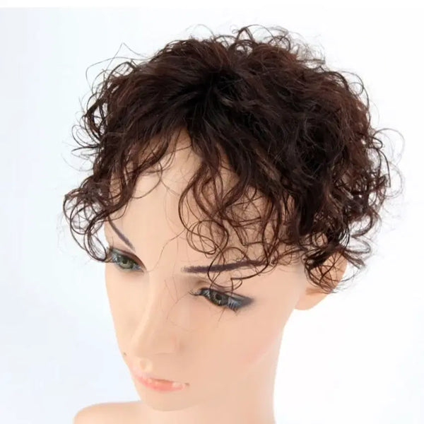 [BUNJANG] 100% Human Hair Partial Wig with Natural Wave / 인모 100% 부분 웨이브 가발