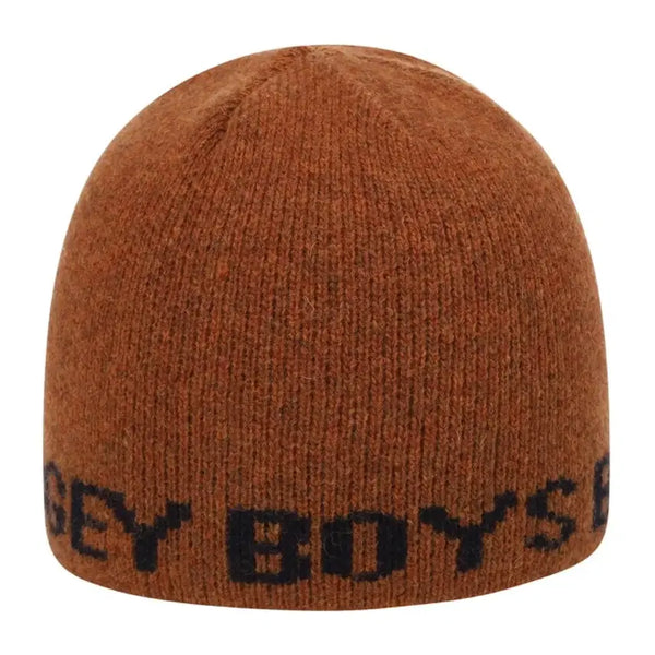 [BUNJANG] Bogi Boys Unisex Knit Beanie - Brown / 보기보이즈 유니섹스 니트 비니 브라운