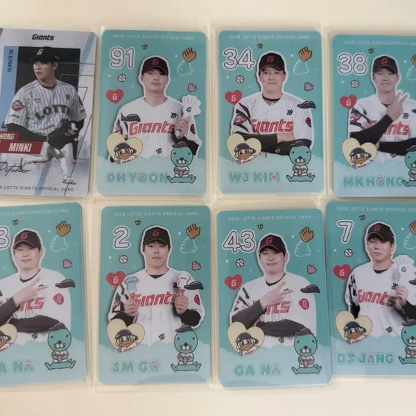 [BUNJANG] Lotte Giants Bonobono Photocard / 롯데자이언츠 보노보노 포토카드