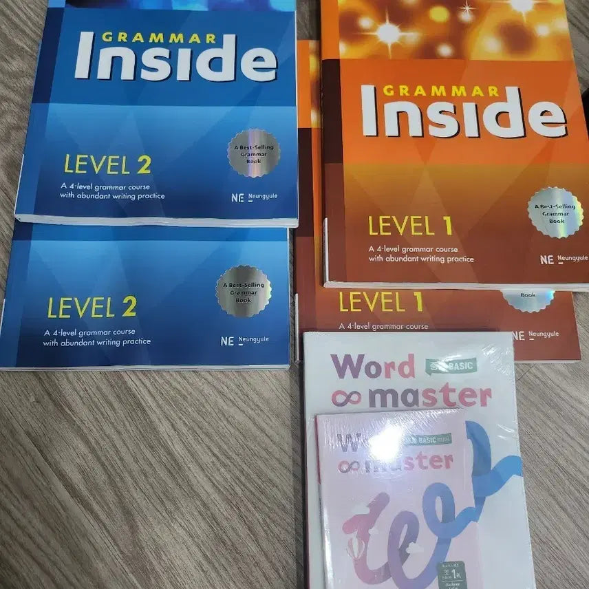 [BUNJANG] Grammar Inside, Reading Tutor, Ppeojak, Word Master, and More New Books - Discounted Set / 그래머인사이드 리딩튜터 빠작 워즈마스터등 새책 반값 정리