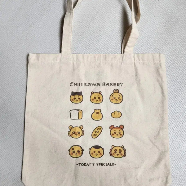 [BUNJANG] Cheekawa Bakery Eco Bag Tote Bag Shoulder Bag / 먼작귀 치이카와 베이커리 에코백 토드백 숄더백 가방