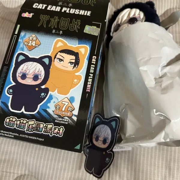 [BUNJANG] Jujutsu Kaisen Cat Mascot Gojo / (판매) 주술회전 고양이 마스코트 고죠