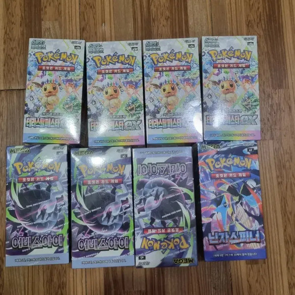 [BUNJANG] Pokemon Card Terrastal, Abyss Eye, Ninja Spinner Pack / 포켓몬 카드 테라페스탈,어비스 아이,닌자 스피너