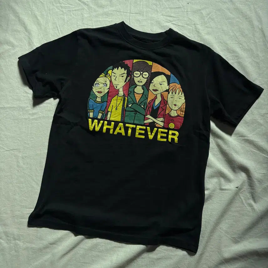 [BUNJANG] Daria WHATEVER Short-Sleeve T-Shirt / Daria 다리아 왓에버 반팔 티셔츠 M